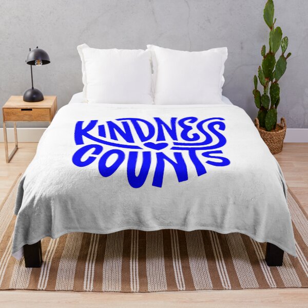 Item preview, kindness counts, motivational statement quote designed and sold by TrueType.