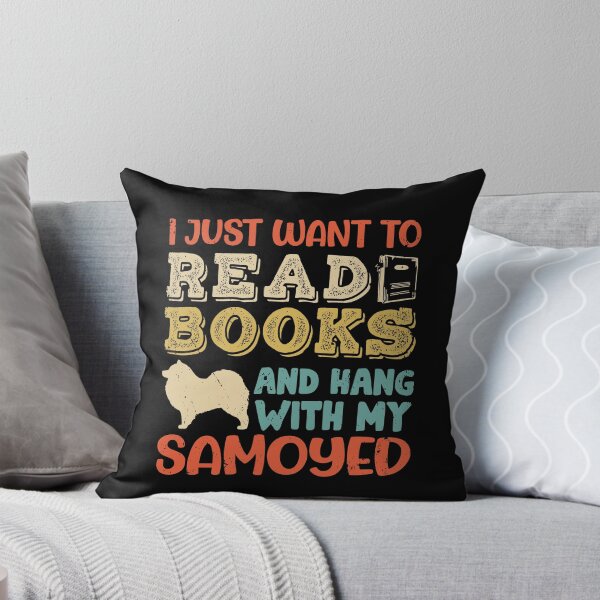Item preview, Samoyed Dog Dad Mom And Book Lover designed and sold by rafaeltto.