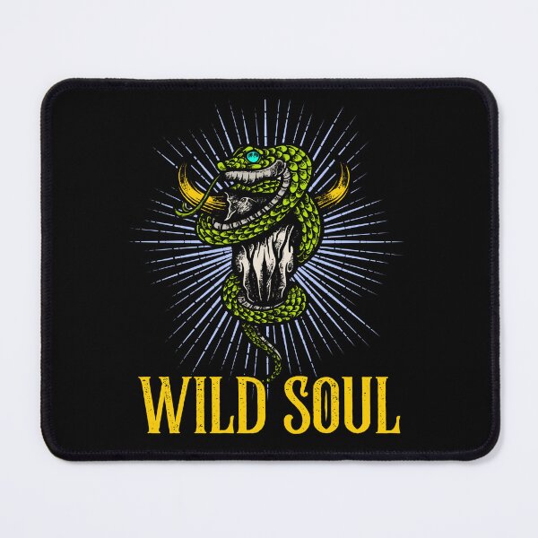 Item preview, Wild Soul with bulls skull and snake designed and sold by Crazy Crow.