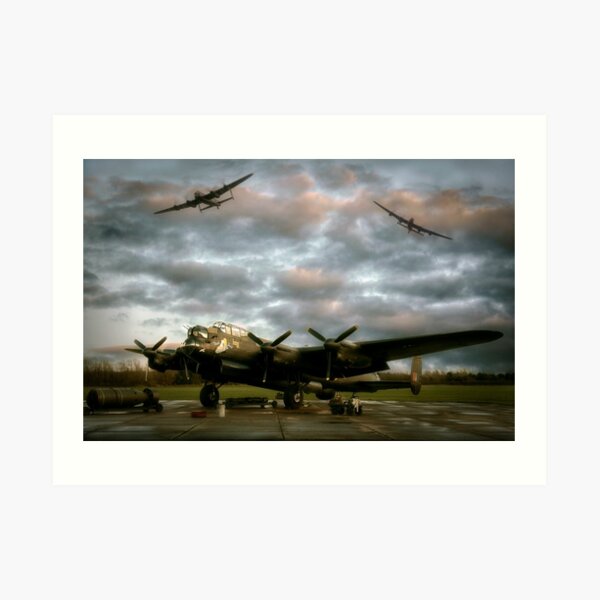 The Avro Lancaster Trio Art Print