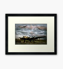 The Avro Lancaster Trio Framed Print