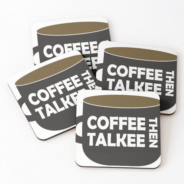 Item preview, Coffee then Talkee designed and sold by MarcosSolisC.