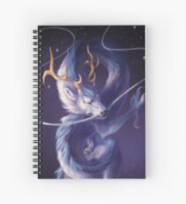 Cosmic Dragon Spiral Notebook