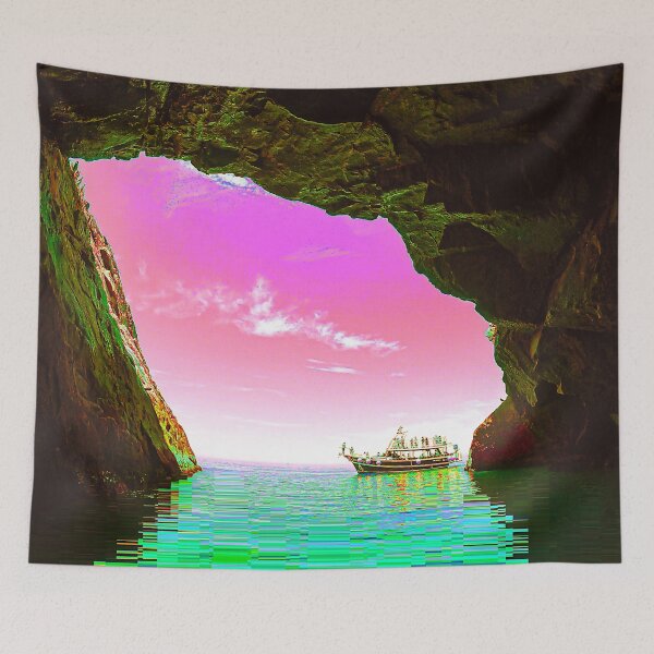 Item preview, Pixel Sea Boat Glitch Art designed and sold by glitchhub.