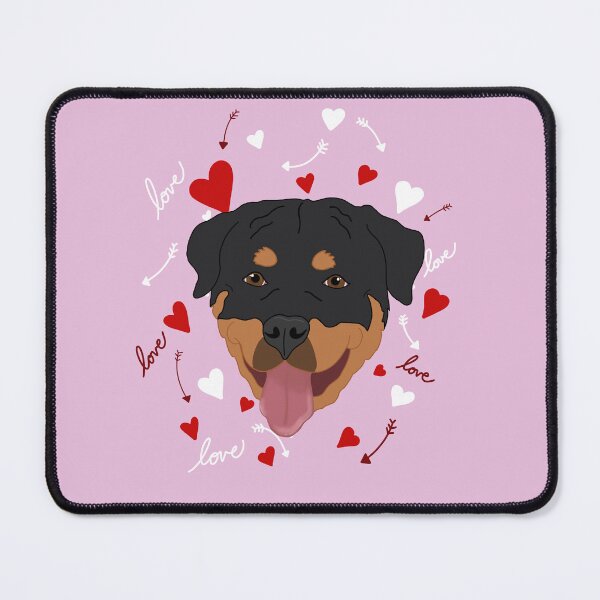 Item preview, Valentines Day Rottweiler designed and sold by KantstandyaC.