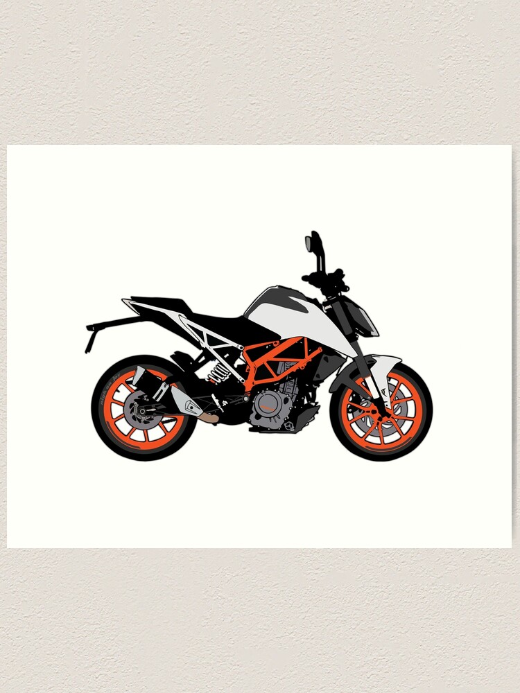 How to Draw KTM bike in MS Paint step by step - Speed drawing | Bike drawing,  Ktm, Step by step painting