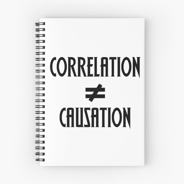 Item preview, Correlation Does Not Imply Causation Scientific Principle designed and sold by Epic Love Designs.