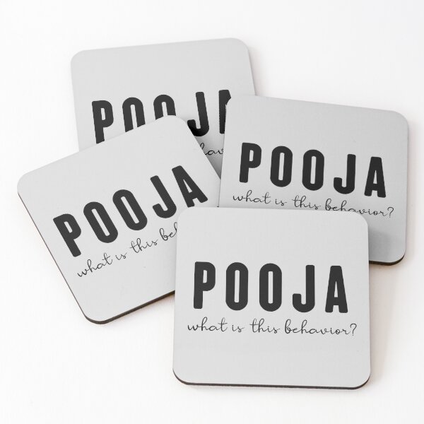 Item preview, Pooja What Is This Behaviour? designed and sold by hennahsheikh.