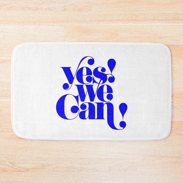 Item preview, yes we can, motivational statement quote designed and sold by TrueType.