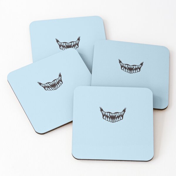 Item preview, Evil Monster Fangs Sticker designed and sold by LeonaHeinem.