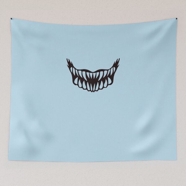 Item preview, Evil Monster Fangs Sticker designed and sold by LeonaHeinem.