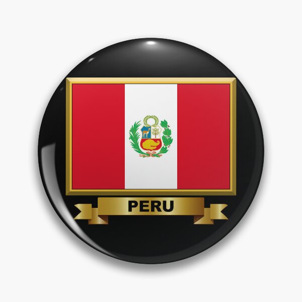 Item preview, PERU State Flag Gifts, Masks, Stickers & Products (N) designed and sold by mpodger.