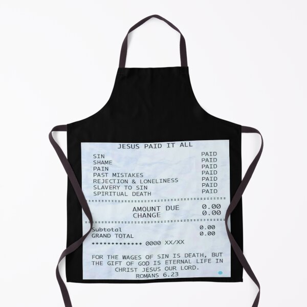 Item preview, Jesus paid it all! designed and sold by OnePiyuAshu.