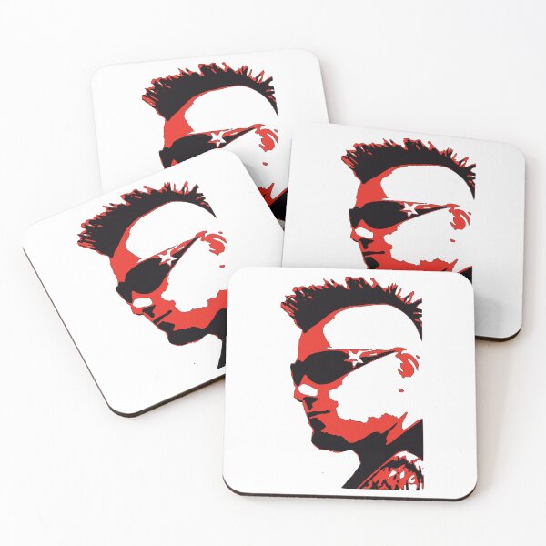 Item preview, Punk Rocker Two Tone Red and Black Shades Mohican Hair 70s designed and sold by stuartsemporium.
