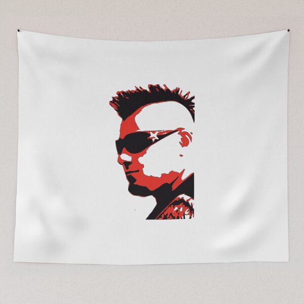 Item preview, Punk Rocker Two Tone Red and Black Shades Mohican Hair 70s designed and sold by stuartsemporium.