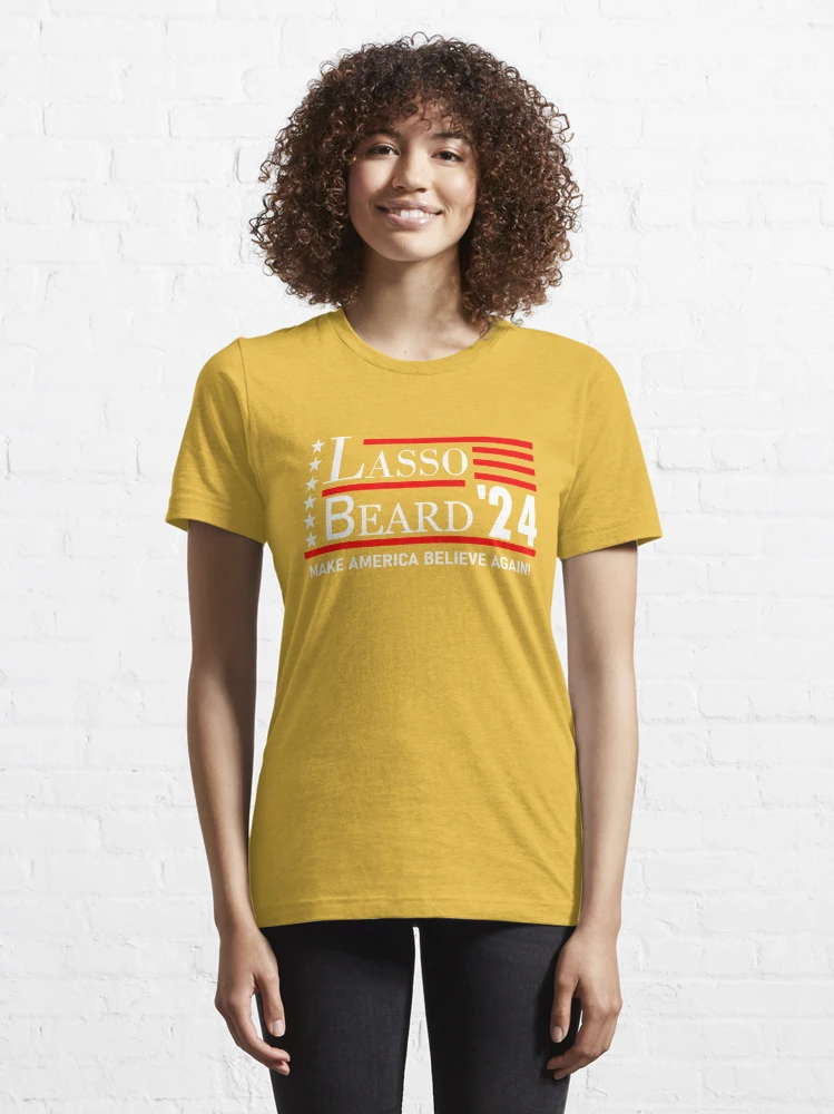 Lasso Beard 2024 Women's V-Neck T-Shirt