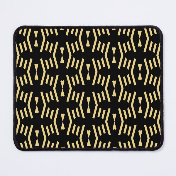Item preview, Black and Yellow Stripe Chevron Pattern Pairs DE 2022 Popular Color Gatsby Glitter DET496 designed and sold by ColorOfTheYears.