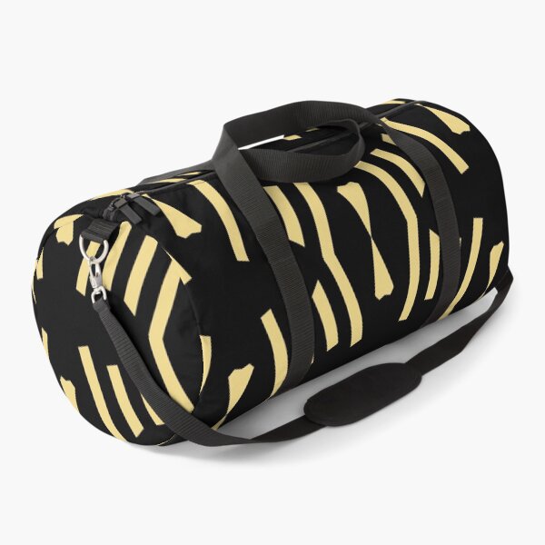 Item preview, Black and Yellow Stripe Chevron Pattern Pairs DE 2022 Popular Color Gatsby Glitter DET496 designed and sold by ColorOfTheYears.