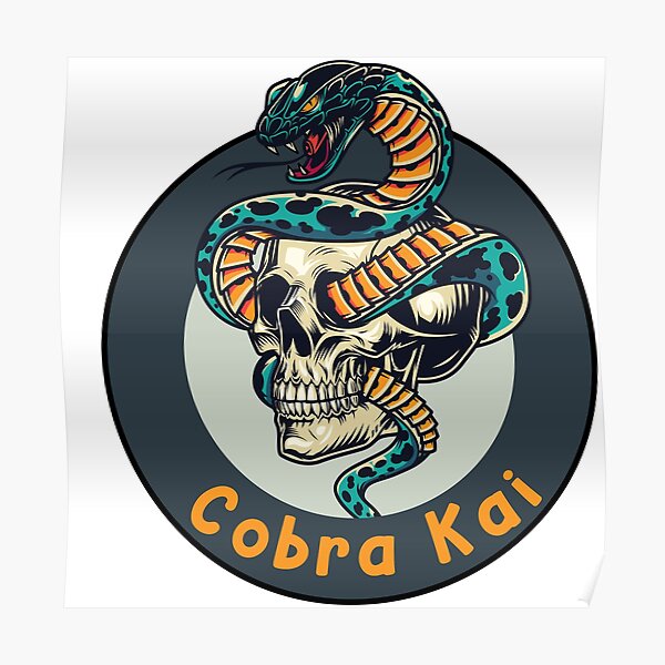 “Cobra kai Karate Dojo " Poster for Sale by heekr | Redbubble