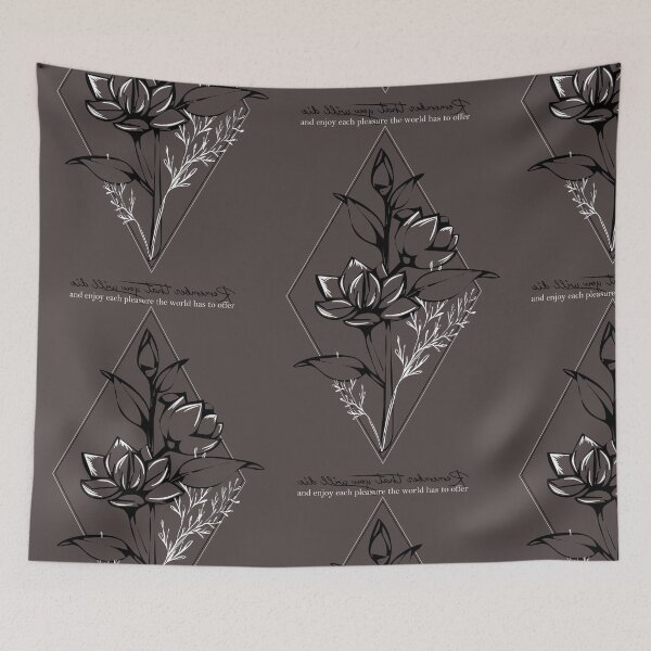Item preview, Crescent City Flower Quote designed and sold by GinaBirki.
