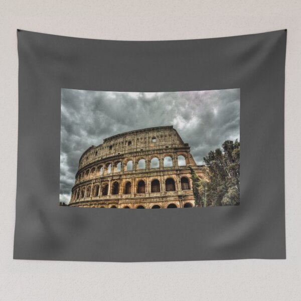Item preview, The Colosseum In Rome Moody Sky designed and sold by Paul Thompson Photography.