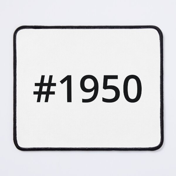 Item preview, Hashtag 1950 designed and sold by MSA-42.