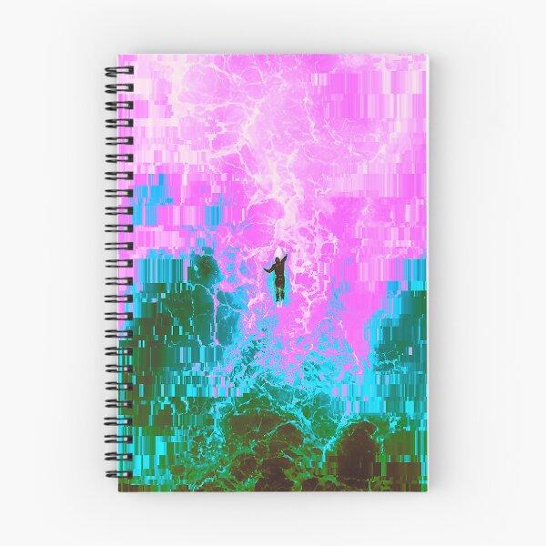 Item preview, Surfer in the Ocean Glitch Art designed and sold by glitchhub.