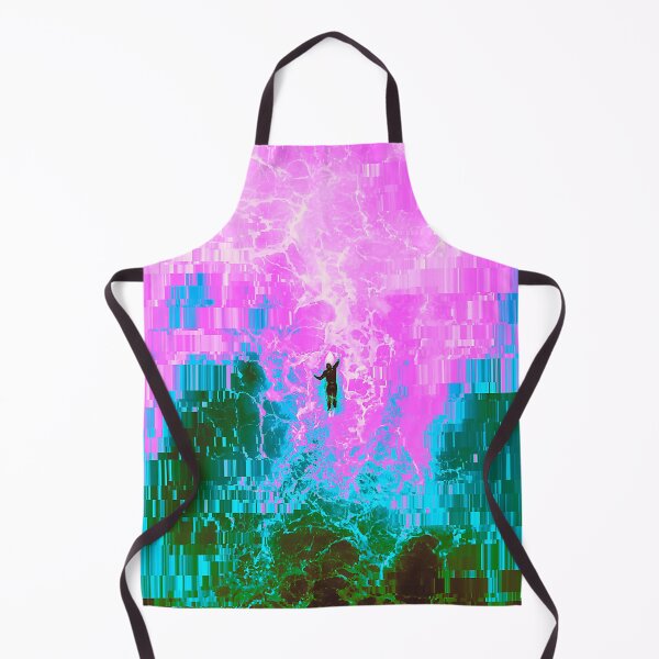 Item preview, Surfer in the Ocean Glitch Art designed and sold by glitchhub.