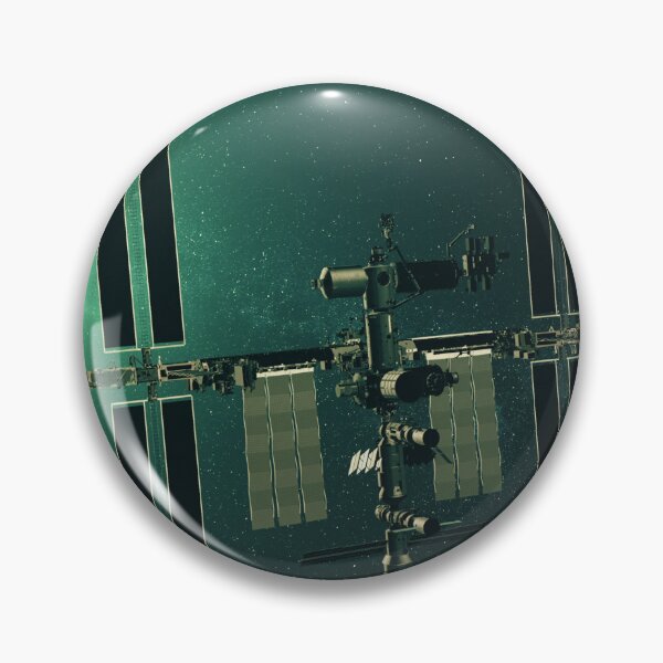 Item preview, International Space Station Charging Solar Battery. Space And Station Aesthetic Novelty Design designed and sold by Silver Medal.