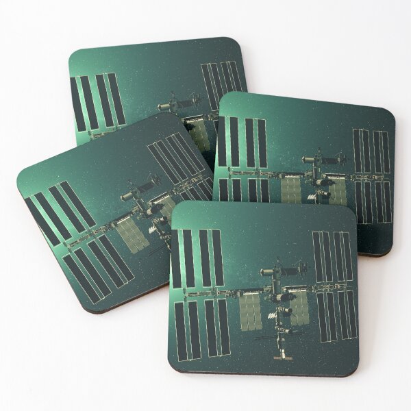 Item preview, International Space Station Charging Solar Battery. Space And Station Aesthetic Novelty Design designed and sold by Silver Medal.