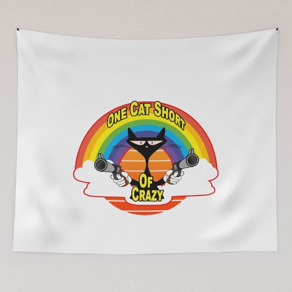 Item preview, One Cat Short Of Crazy designed and sold by A-T-H.