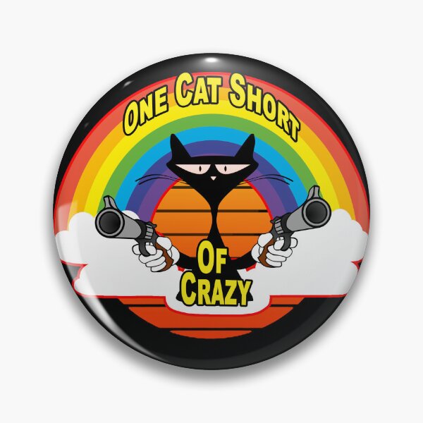 Item preview, One Cat Short Of Crazy designed and sold by A-T-H.