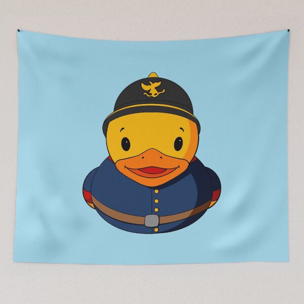 Item preview, German Officer Rubber Duck designed and sold by Alisha Ober Designs.