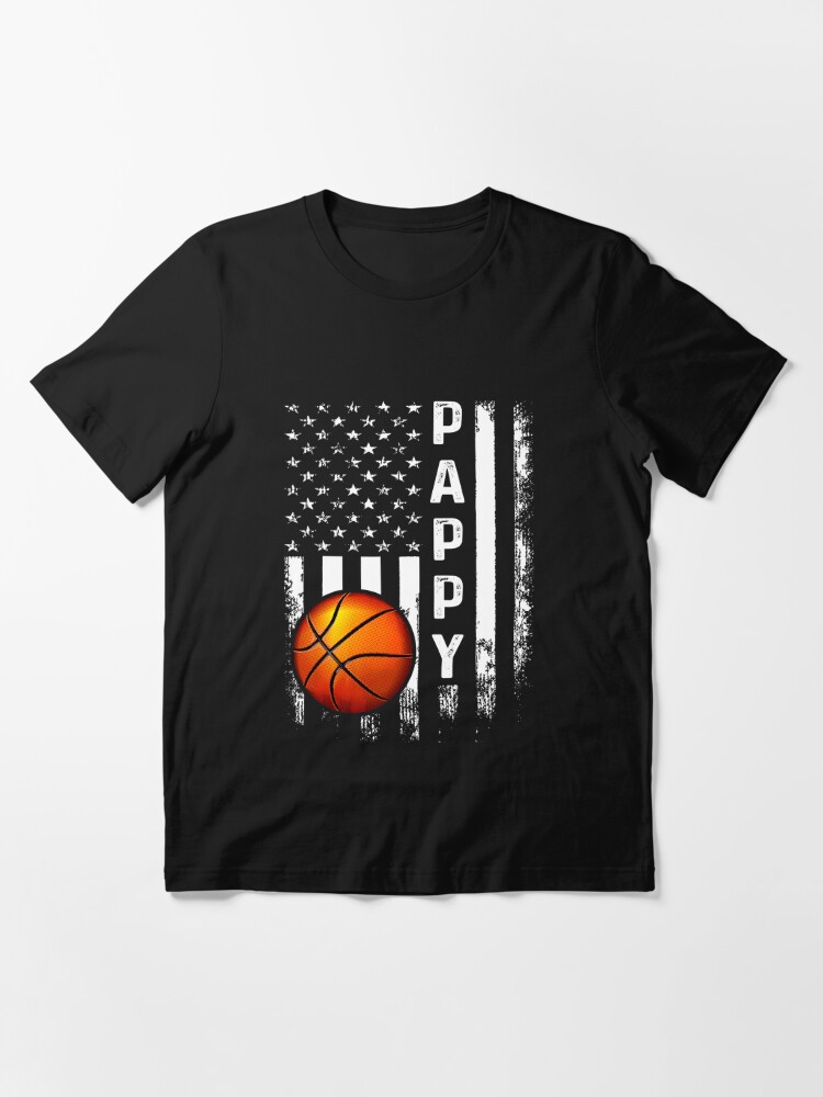 Discover Basketball Pappy American Flag Essential T-Shirt