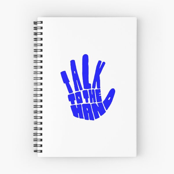 Item preview, Talk to the hand, motivational statement quote designed and sold by TrueType.