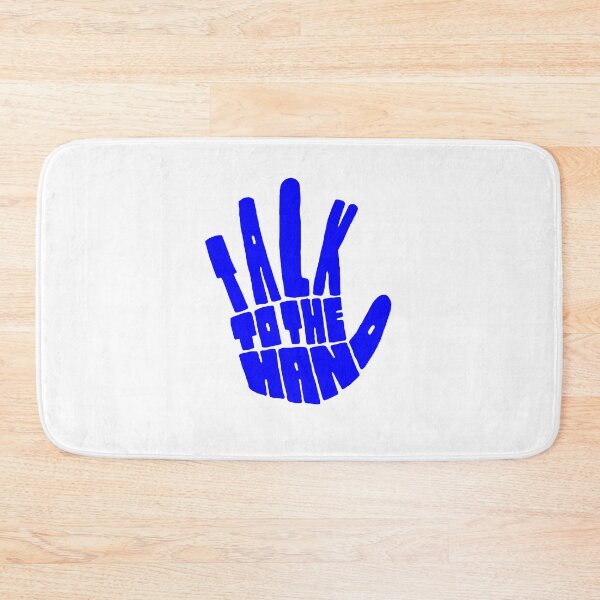 Item preview, Talk to the hand, motivational statement quote designed and sold by TrueType.