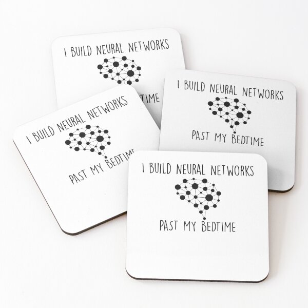 Item preview, I build Neural Networks PAST MY BEDTIME designed and sold by Noussairox.
