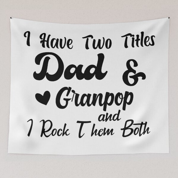 Item preview, I Have Two Titles Dad And granpop and I Rock Them Both father  designed and sold by Shorim.