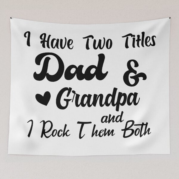 Item preview, I Have Two Titles Dad And grandpa and I Rock Them Both father  designed and sold by Shorim.