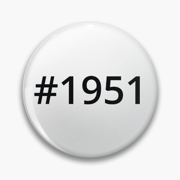 Item preview, Hashtag 1951 designed and sold by MSA-42.