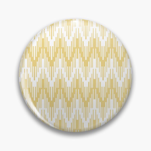 Item preview, Yellow and White Striped Chevron Ripple Pattern Pairs DE 2022 Popular Color Gatsby Glitter DET496 designed and sold by ColorOfTheYears.