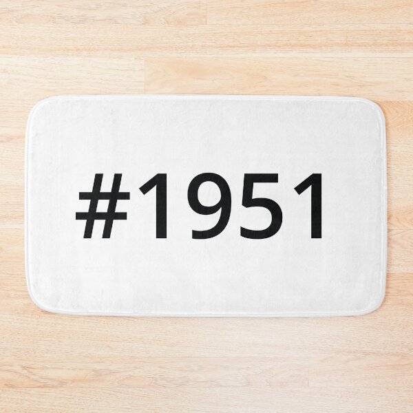 Item preview, Hashtag 1951 designed and sold by MSA-42.