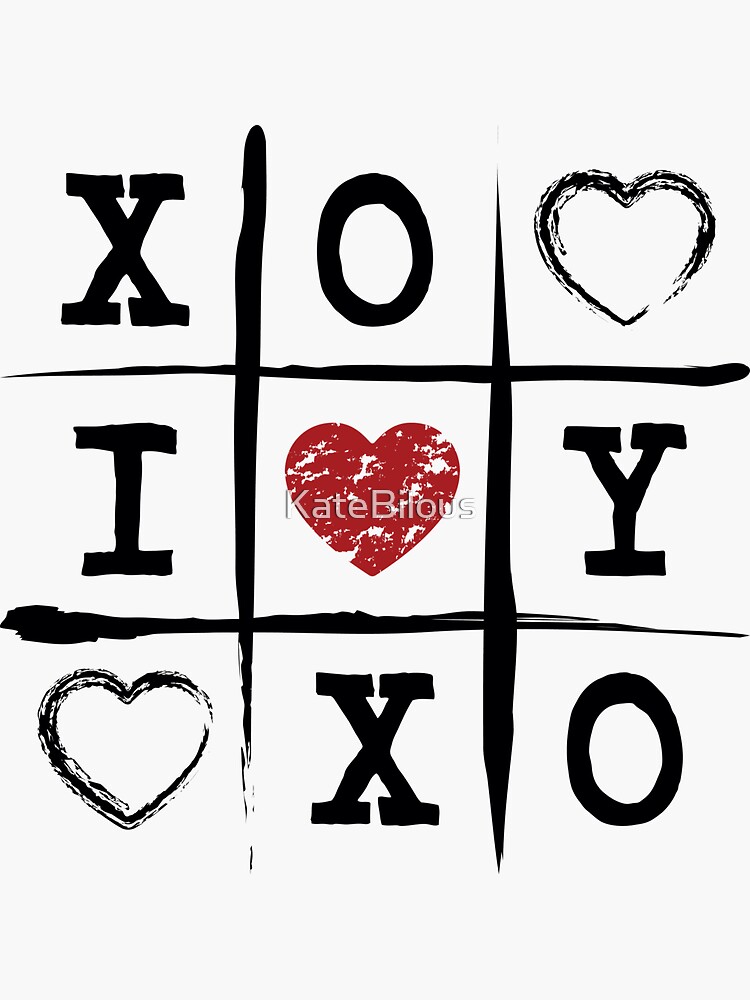 Distressed Hugs and Kisses Decal