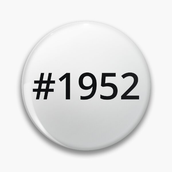 Item preview, Hashtag 1952 designed and sold by MSA-42.