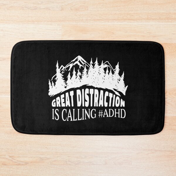 Item preview, Great Distraction Is Calling ADHD ! Attention Deficit Hyperactive Disorder designed and sold by MJDezigns.