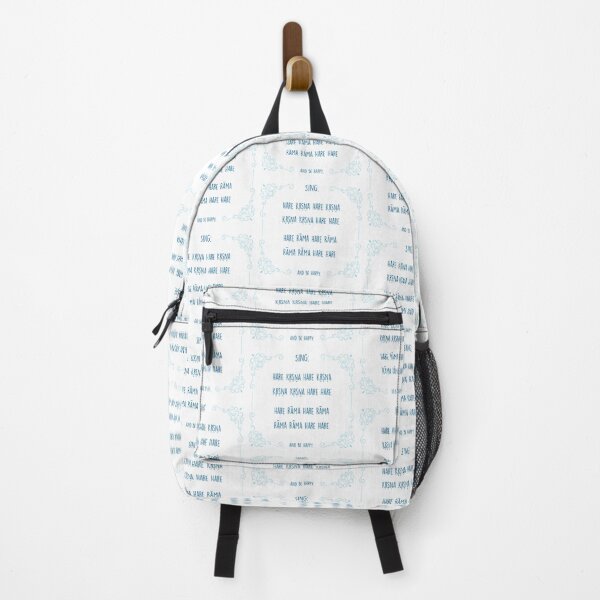 Item preview, Hare Krishna Movement Mantra Blue designed and sold by Ilustra Ideia.