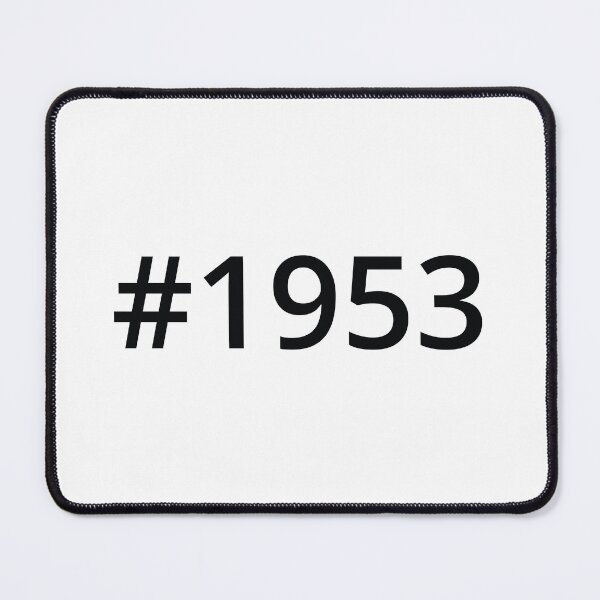 Item preview, Hashtag 1953 designed and sold by MSA-42.
