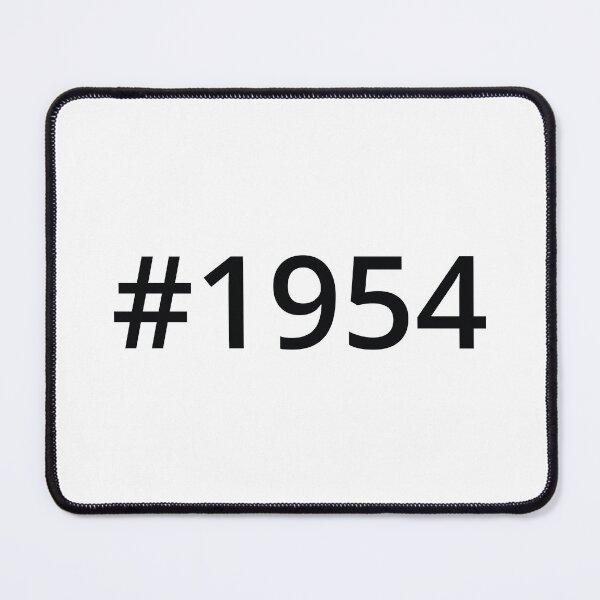 Item preview, Hashtag 1954 designed and sold by MSA-42.