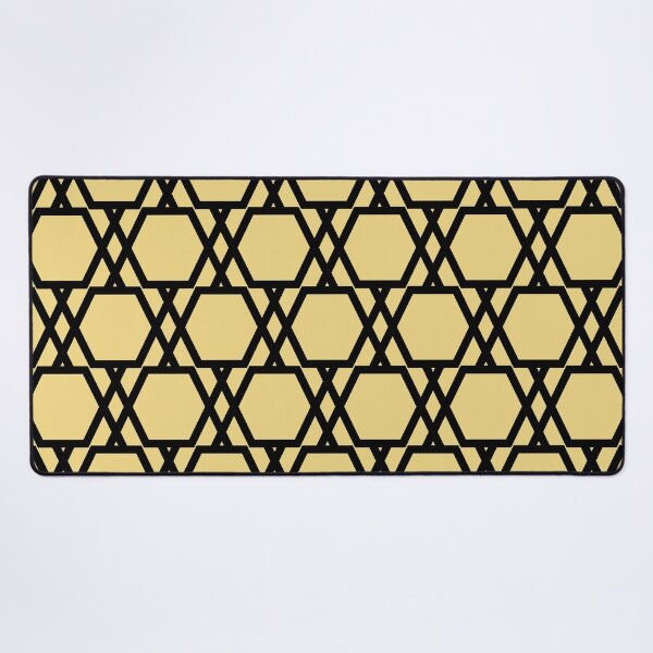 Artikelvorschau, Black and Yellow Tessellation Line Pattern 20 Pairs DE 2022 Popular Color Gatsby Glitter DET496 entworfen und verkauft von ColorOfTheYears.