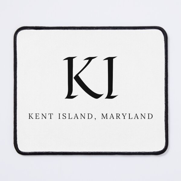 Item preview, KI, Kent Island, Maryland, in black designed and sold by Kent-Islander.